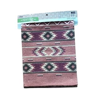 The Spring Shop Southwestern Earthtone Geometric Pattern Table Runner 72 X 14